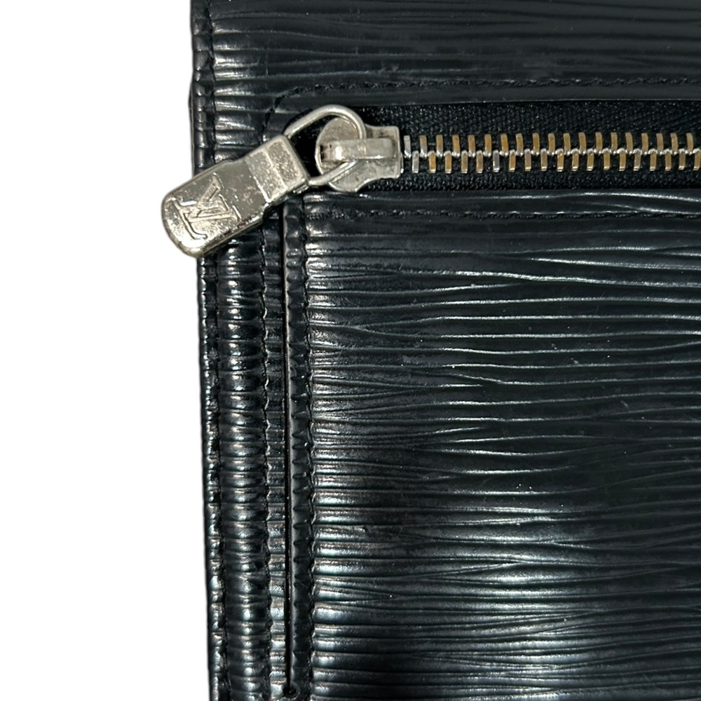 Louis Vuitton black Epi Koala lock trifold mens or women’s unisex wallet - Picture 4 of 10